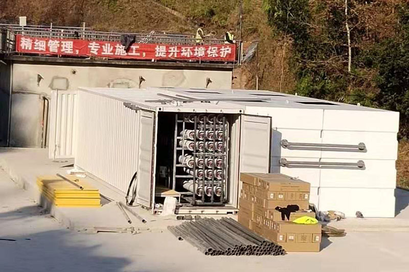 女性自慰麻豆WWW渗滤液提标改造施工中
